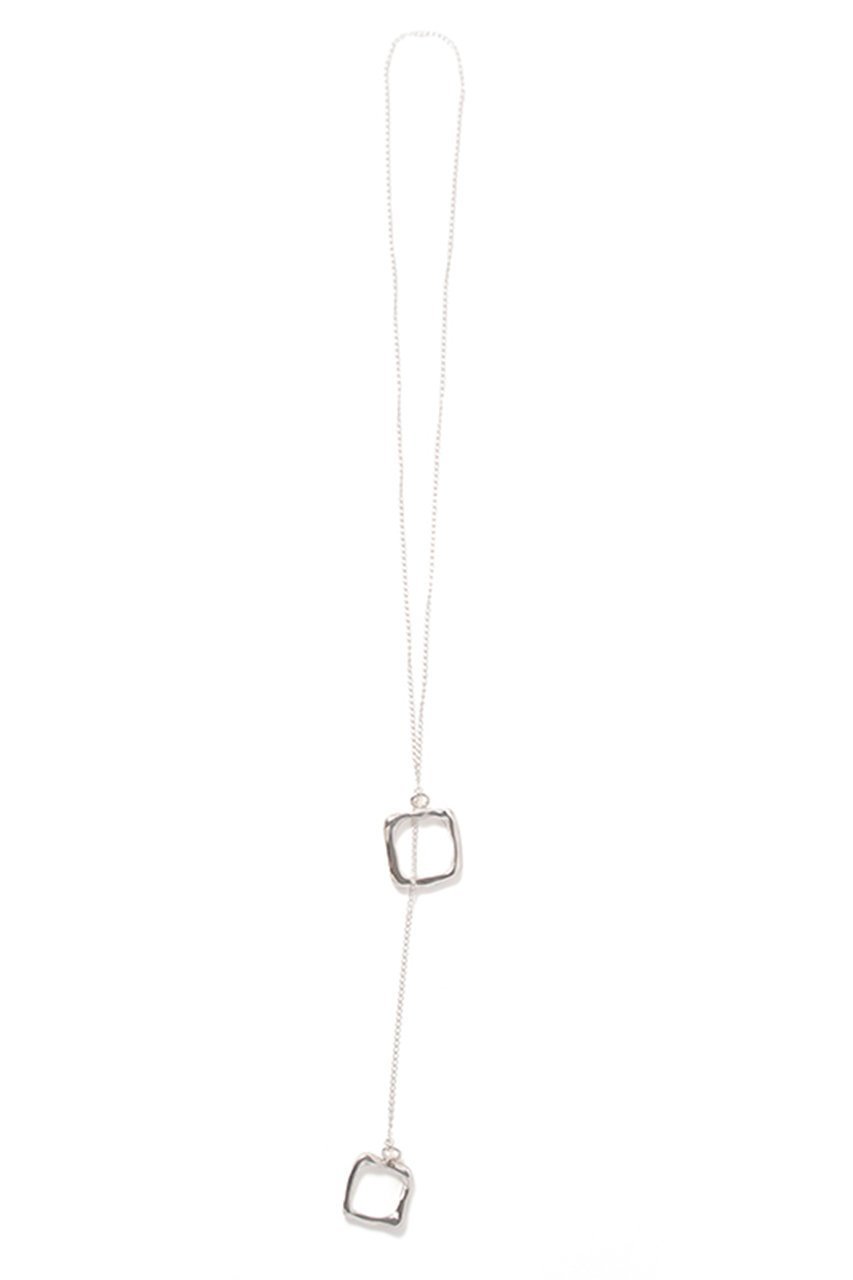 【メゾンドパルス/MAISON DPULSE】のSquare lariat ネックレス 人気、トレンドファッション・服の通販 founy(ファニー) 　ファッション　Fashion　レディースファッション　Fashion for Women　ジュエリー　Jewelry　ネックレス　Necklaces & Pendants　オケージョン　Occasion Wear　クール　Cool, Chic　スクエア　Square, Square Shape　ネックレス　Necklace, Pendant Necklace　 other-1|ID: prp329100004003920 ipo3291000000036110968