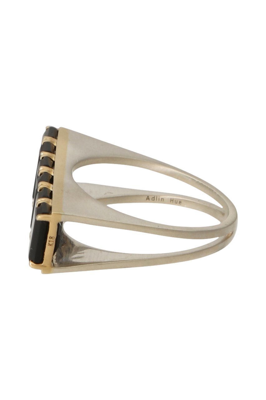 【アドリン ヒュー/Adlin Hue】のOnyx Nelum リング 人気、トレンドファッション・服の通販 founy(ファニー) 　ファッション　Fashion　レディースファッション　Fashion for Women　ジュエリー　Jewelry　シルバー　Silver, Metallic Silver　ストーン　Stone, Gem-Like　モチーフ　Motif, Design Theme　エレガント 上品　Elegant　other-3|ID: prp329100004003926 ipo3291000000035758116