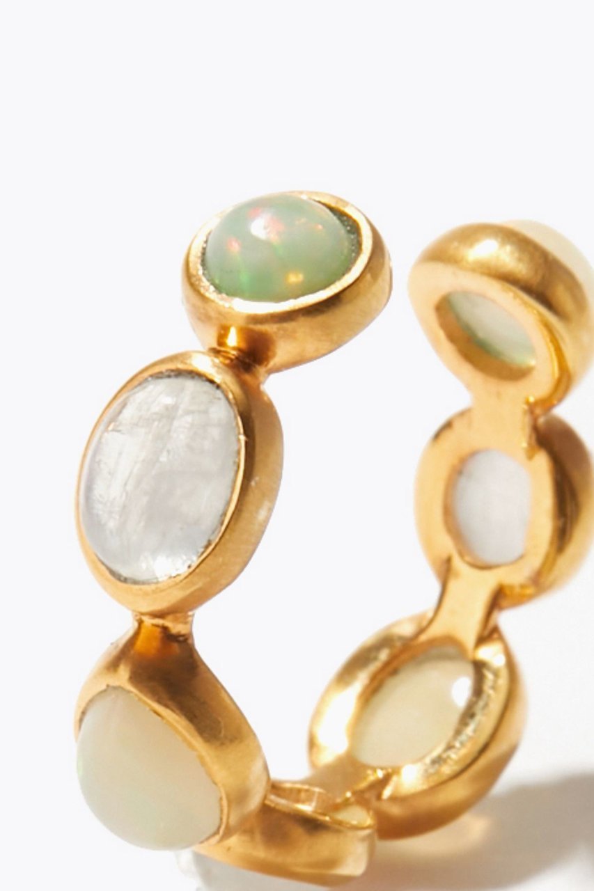 【アルティーダ ウード/ARTIDA OUD】のeden オパール レインボームーンストーン イヤーカフ(片耳用) 人気、トレンドファッション・服の通販 founy(ファニー) 　ファッション　Fashion　レディースファッション　Fashion for Women　ジュエリー　Jewelry　ファッションリング　Fashion Rings　イヤリング・フープ・ドロップタイプ　Hoop, Drop & Clip Earrings　イヤリング　Earrings　イヤーカフ　Ear Cuffs　ミックス　Mix, Mixed Style　再入荷　Restock / Back in Stock　片耳　One-Ear, Single Earring　other-5|ID: prp329100004005203 ipo3291000000035471291