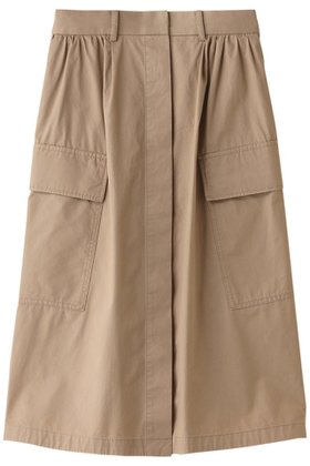【コルピエロ/Col Pierrot】の加工入りサファリスカート 人気、トレンドファッション・服の通販 founy(ファニー) ファッション Fashion レディースファッション Fashion for Women スカート Skirts ギャザー Gathered, Ruffled シンプル Simple, Minimal スリット Slit, Slit Detail トレンド Trend, Trending Now |ID:prp329100004005213