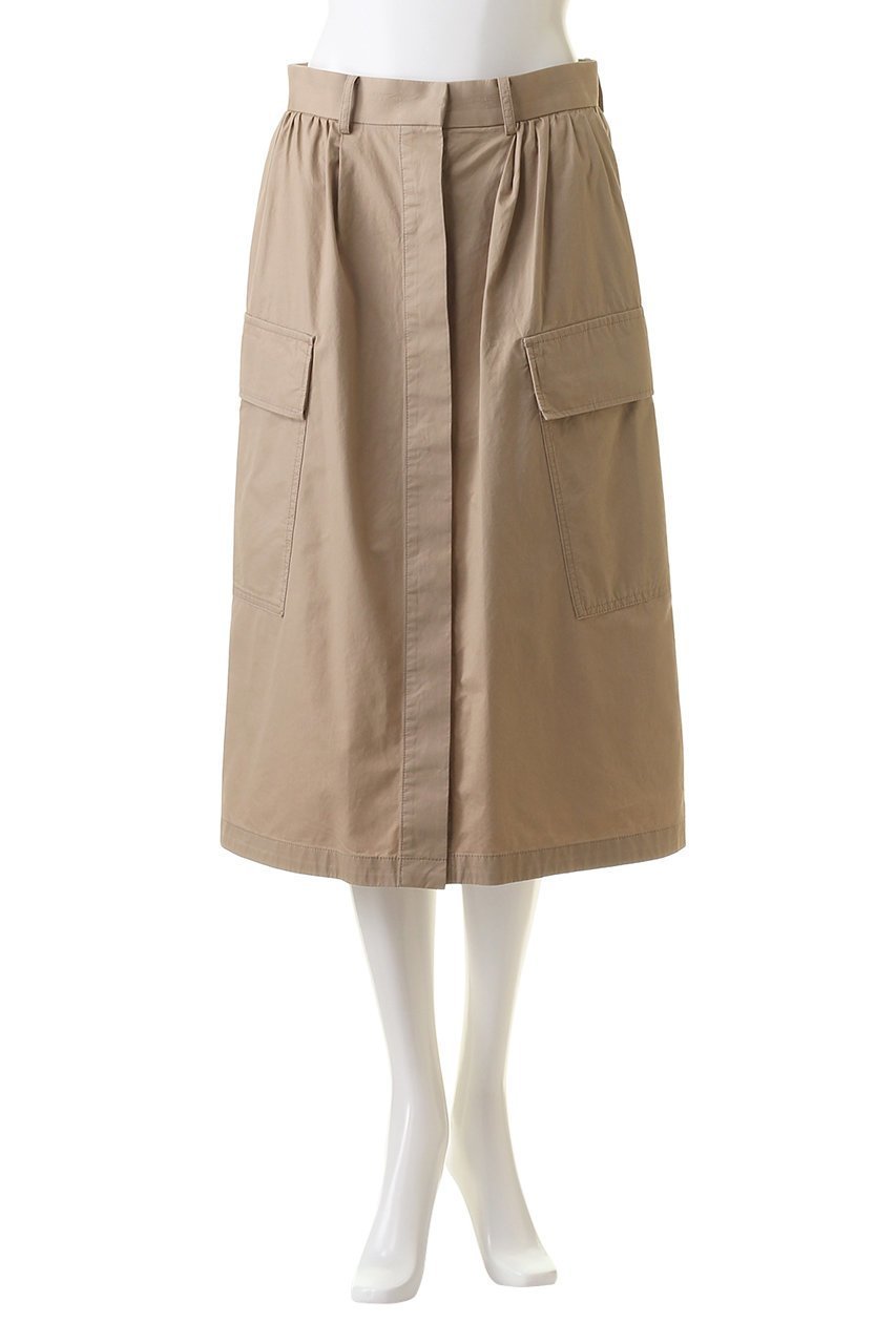 【コルピエロ/Col Pierrot】の加工入りサファリスカート 人気、トレンドファッション・服の通販 founy(ファニー) 　ファッション　Fashion　レディースファッション　Fashion for Women　スカート　Skirts　ギャザー　Gathered, Ruffled　シンプル　Simple, Minimal　スリット　Slit, Slit Detail　トレンド　Trend, Trending Now　other-2|ID: prp329100004005213 ipo3291000000035806575