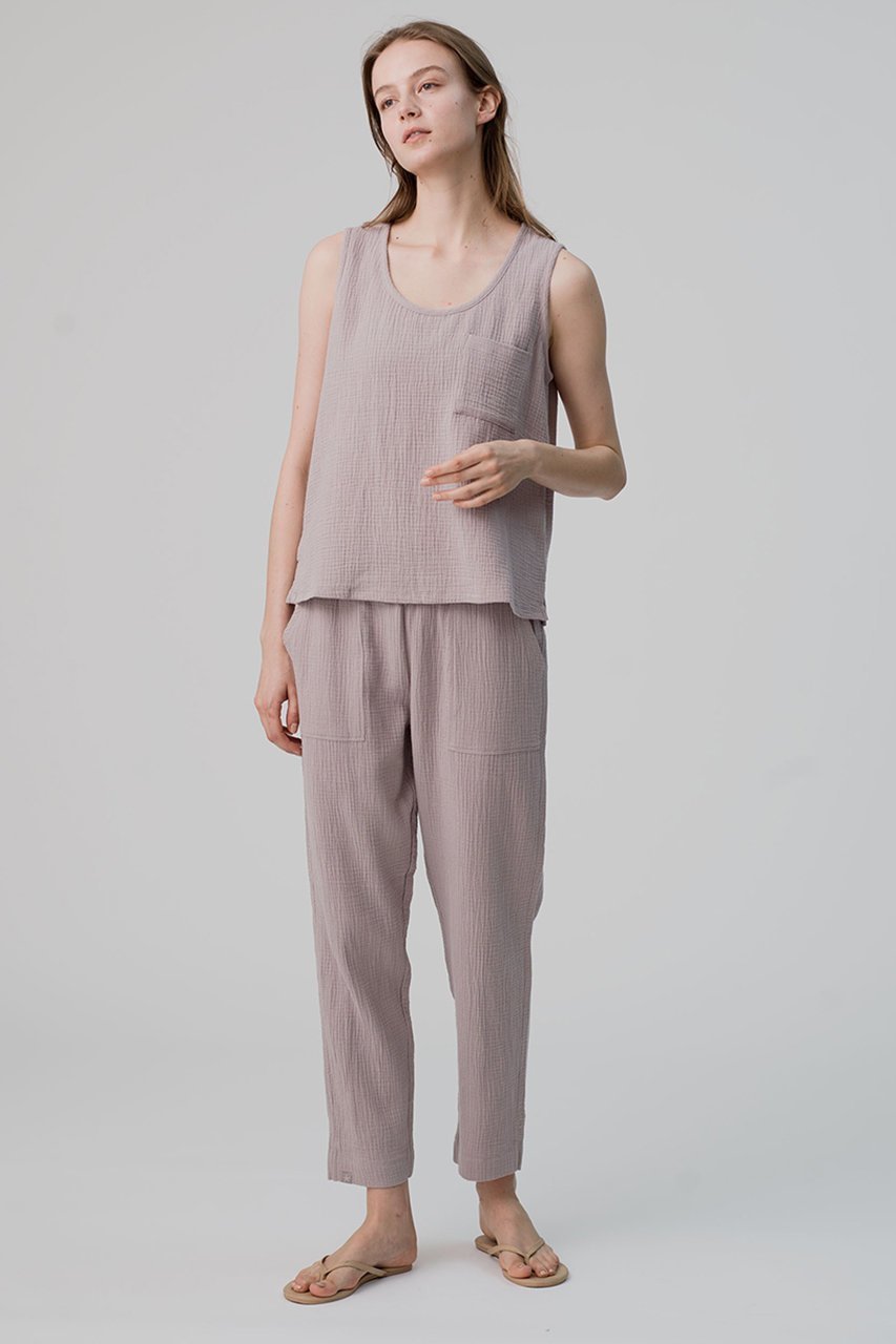 【ベアフット ドリームズ/BAREFOOT DREAMS】の【MALIBU COLLECTION】サンソーク タンクトップ 人気、トレンドファッション・服の通販 founy(ファニー) 　ファッション　Fashion　レディースファッション　Fashion for Women　トップス・カットソー　Cut & Sew Tops　キャミソール&ノースリーブ　Camisoles & Sleeveless Tops　シャツ・ブラウス・オフィスカジュアル　Elegant Blouses & Button-Ups　ロングTシャツ・Tシャツ　Longline T-Shirts & Tees　カットソー・ベーシックTシャツ　Cut-and-Sewn Tops / Stretch Tees & Basics　キャミソール　Camisole, Spaghetti Strap Top　セットアップ　Set-Up, Coordinated Outfit　タンク　Tank Top, Sleeveless Top　フォルム　Silhouette, Form　other-6|ID: prp329100004005245 ipo3291000000032928706