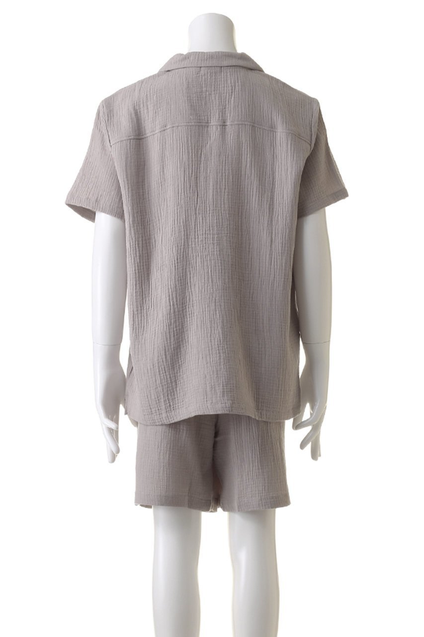 【ベアフット ドリームズ/BAREFOOT DREAMS / MEN】の【MEN】【MALIBU COLLECTION】サンソーク ハーフスリーブシャツ 人気、トレンドファッション・服の通販 founy(ファニー) 　ファッション　Fashion　メンズファッション　MEN　おすすめ　Recommend　ショーツ　Shorts　ショート　Short　スリーブ　Sleeve　セットアップ　Set Up　リラックス　Relax　other-4|ID: prp329100004005247 ipo3291000000031451696
