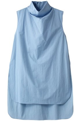 【ル フィル/LE PHIL】のクリスピーブロードノースリーブブラウス 人気、トレンドファッション・服の通販 founy(ファニー) ファッション Fashion レディースファッション Fashion for Women トップス・カットソー Cut & Sew Tops キャミソール&ノースリーブ Camisoles & Sleeveless Tops シャツ・ブラウス・オフィスカジュアル Elegant Blouses & Button-Ups シンプル Simple, Minimal タフタ Taffeta, Structured Fabric ノースリーブ Sleeveless, No-Sleeve ハイネック High Neck, Mock Neck ワッシャー Washer, Crinkled Finish |ID:prp329100004005271