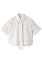 【ミディウミソリッド/MIDIUMISOLID】のbow-tie shirt シャツ off white|ID:prp329100004005283