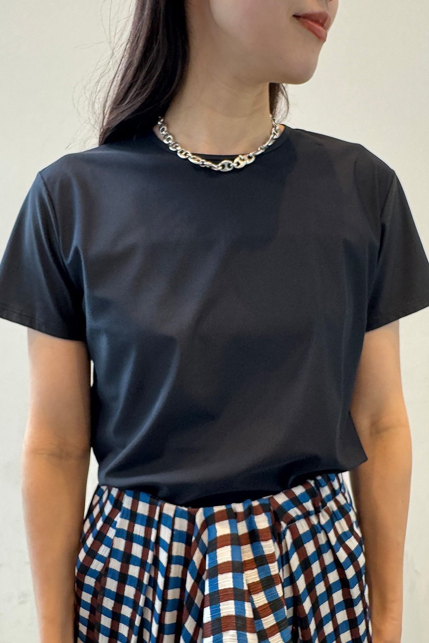 【スタニングルアー/STUNNING LURE】のスイムジャージーTシャツ 人気、トレンドファッション・服の通販 founy(ファニー) 　ファッション　Fashion　レディースファッション　Fashion for Women　トップス・カットソー　Cut & Sew Tops　シャツ・ブラウス・オフィスカジュアル　Elegant Blouses & Button-Ups　ロングTシャツ・Tシャツ　Longline T-Shirts & Tees　カットソー・ベーシックTシャツ　Cut-and-Sewn Tops / Stretch Tees & Basics　イタリア　Italy　コンパクト　Compact, Small Size　ショート　Short, Short Length　ストレッチ　Stretch, Stretchy Fabric　スポーティ　Sporty, Casual Athletic　スリーブ　Sleeve, Long Sleeve / Short Sleeve　夏　Summer　other-8|ID: prp329100004006817 ipo3291000000032921699