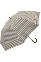 【グレイシー/Gracy】のShirts stripe 晴雨兼用日傘 2段折りたたみ傘 ディープトープ|ID:prp329100004006836