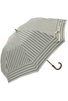 【グレイシー/Gracy】のShirts stripe 晴雨兼用日傘 2段折りたたみ傘 セージ|ID:prp329100004006836