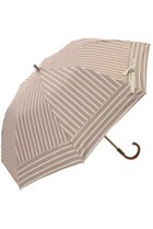 【グレイシー/Gracy】のShirts stripe 晴雨兼用日傘 2段折りたたみ傘 タン|ID: prp329100004006836 ipo3291000000032841898