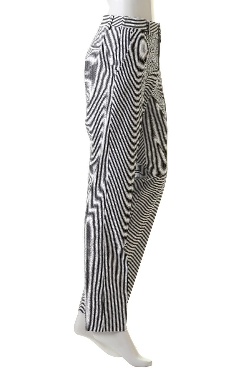 【コルピエロ/Col Pierrot】のコットンシルクストライプパンツ 人気、トレンドファッション・服の通販 founy(ファニー) 　ファッション　Fashion　レディースファッション　Fashion for Women　パンツ　Pants & Trousers　クロップド　Cropped, Short Length　サッカー　Seersucker, Summer Fabric　スニーカー　Sneakers, Trainers　フレア　Flare, Flared　エレガント 上品　Elegant　other-3|ID: prp329100004006858 ipo3291000000032793119