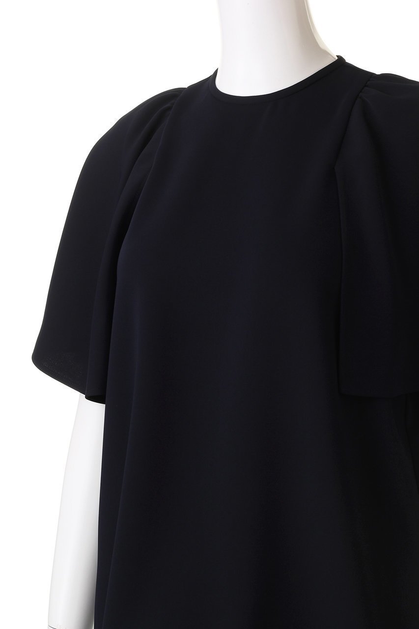 【デザイン ワークス/DESIGN WORKS】のアムンゼンケープブラウス 人気、トレンドファッション・服の通販 founy(ファニー) 　ファッション　Fashion　レディースファッション　WOMEN　トップス・カットソー　Tops/Tshirt　シャツ/ブラウス　Shirts/Blouses　ショート　Short　スリーブ　Sleeve　ドレープ　Drape　パーティ　Party　フレア　Flare　other-5|ID: prp329100004006887 ipo3291000000031451440