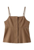 【アルアバイル/allureville】のデニムライクビスチェキャミ キャメル|ID: prp329100004007987 ipo3291000000036400955