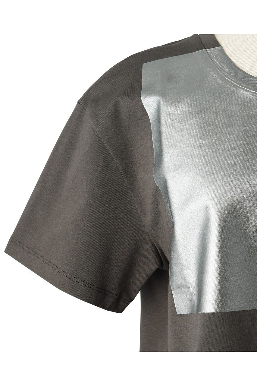 【オブリオ/AUBRIOT】のボクシーシェイプTシャツ 人気、トレンドファッション・服の通販 founy(ファニー) 　ファッション　Fashion　レディースファッション　Fashion for Women　トップス・カットソー　Cut & Sew Tops　シャツ・ブラウス・オフィスカジュアル　Elegant Blouses & Button-Ups　ロングTシャツ・Tシャツ　Longline T-Shirts & Tees　カットソー・ベーシックTシャツ　Cut-and-Sewn Tops / Stretch Tees & Basics　コンパクト　Compact, Small Size　ショート　Short, Short Length　ジャケット　Jacket, Outerwear　スリーブ　Sleeve, Long Sleeve / Short Sleeve　フォルム　Silhouette, Form　ベーシック　Basic, Essential　other-5|ID: prp329100004007998 ipo3291000000035791768