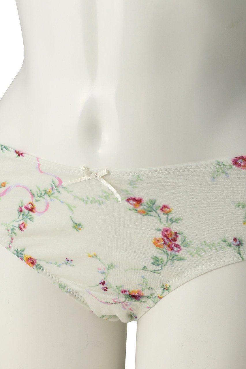 【イクコ/IKUKO】の60接結花柄プリント スタンダードショーツ 人気、トレンドファッション・服の通販 founy(ファニー) 　ファッション　Fashion　レディースファッション　Fashion for Women　下着・ランジェリー　Lingerie & Intimates　ショーツ・ランジェリー用ボトムス　Panties / Briefs / Lingerie Bottoms　おすすめ　Recommended / Our Picks　クラシカル　Classical, Vintage-Inspired　ショーツ　Shorts, Short Pants　スタンダード　Standard, Basic　プリント　Print, Printed Pattern　ランジェリー　Lingerie, Intimate Wear　人気　Popular, Best Seller　定番　Standard, Basic Item　other-5|ID: prp329100004008719 ipo3291000000036094829