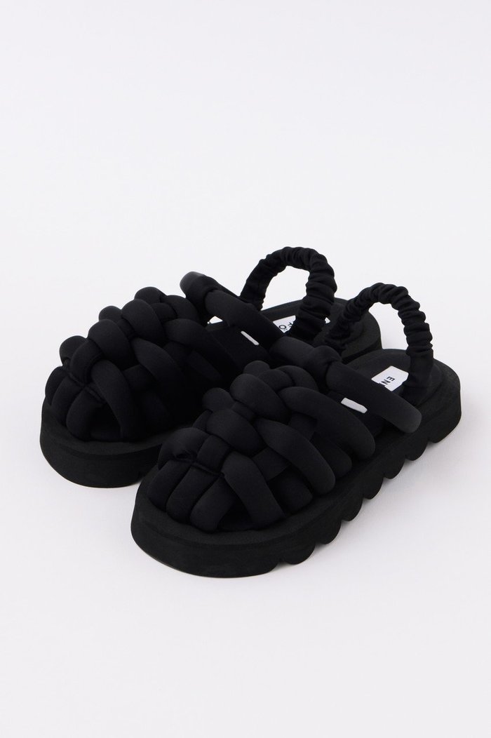 【エンフォルド/ENFOLD】のパデットサンダル インテリア・キッズ・メンズ・レディースファッション・服の通販 founy(ファニー) https://founy.com/ ファッション Fashion レディースファッション Fashion for Women カッティング Cutting Detail サンダル Sandals, Summer Shoes |ID: prp329100004010178 ipo3291000000036240991