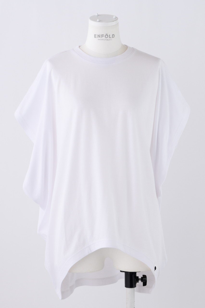 【エンフォルド/ENFOLD】のソフト天竺 Hexagon T/SH Tシャツ 人気、トレンドファッション・服の通販 founy(ファニー) 　ファッション　Fashion　レディースファッション　Fashion for Women　トップス・カットソー　Cut & Sew Tops　シャツ・ブラウス・オフィスカジュアル　Elegant Blouses & Button-Ups　ロングTシャツ・Tシャツ　Longline T-Shirts & Tees　カットソー・ベーシックTシャツ　Cut-and-Sewn Tops / Stretch Tees & Basics　カットソー　Cut and Sewn Top　ショート　Short, Short Length　スリーブ　Sleeve, Long Sleeve / Short Sleeve　ドレープ　Drape, Draping Fabric　プリント　Print, Printed Pattern　人気　Popular, Best Seller　定番　Standard, Basic Item　 other-1|ID: prp329100004010179 ipo3291000000035934952