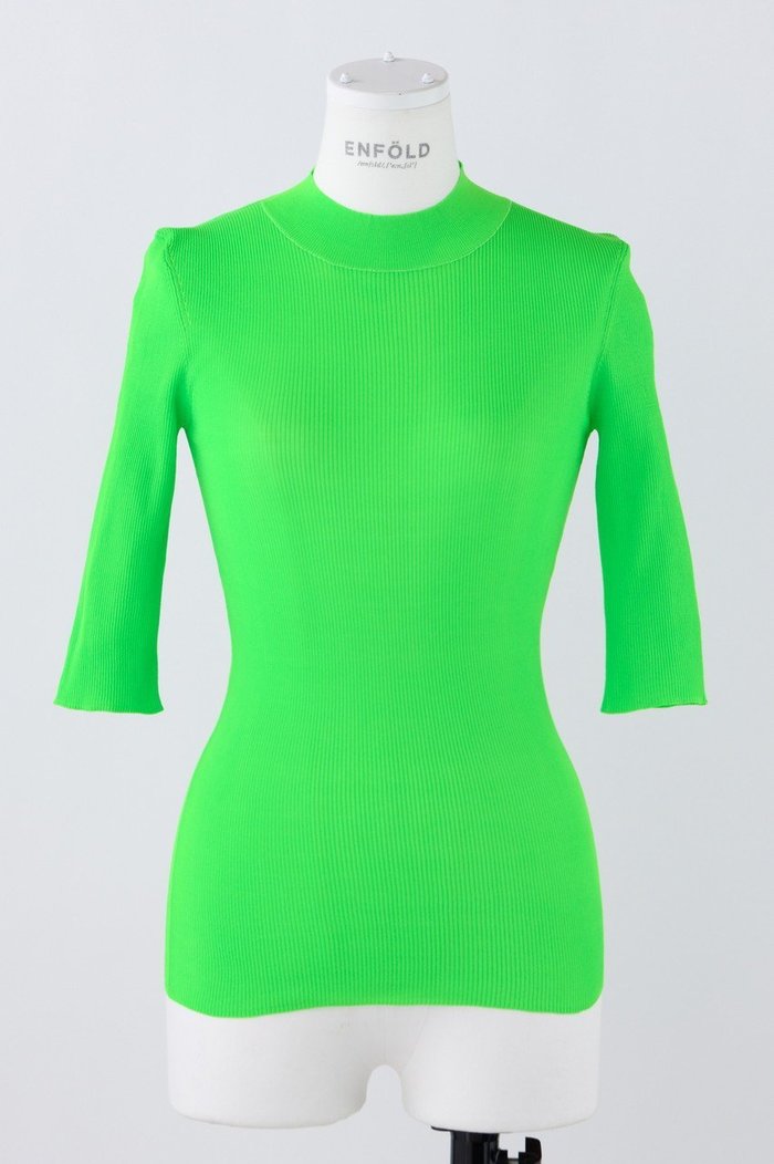 【エンフォルド/ENFOLD】のリブスタンドN/C 5分袖 インテリア・キッズ・メンズ・レディースファッション・服の通販 founy(ファニー) https://founy.com/ ファッション Fashion レディースファッション Fashion for Women トップス・カットソー Cut & Sew Tops シャツ・ブラウス・オフィスカジュアル Elegant Blouses & Button-Ups ロングTシャツ・Tシャツ Longline T-Shirts & Tees カットソー・ベーシックTシャツ Cut-and-Sewn Tops / Stretch Tees & Basics ショート Short, Short Length シンプル Simple, Minimal スリーブ Sleeve, Long Sleeve / Short Sleeve ロング Long, Long-Length 夏 Summer |ID: prp329100004010181 ipo3291000000035735504