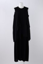 【エンフォルド/ENFOLD】のPEライトジョーゼット スクエアドレープ DRS/ドレス 人気、トレンドファッション・服の通販 founy(ファニー) ファッション Fashion レディースファッション Fashion for Women ワンピース Dresses フォーマル・パーティードレス・結婚式用ドレス Elegant & Casual Dresses チュニック Tunic Tops & Dresses アシンメトリー Asymmetrical Style ジョーゼット Georgette, Semi-Sheer Fabric ストレッチ Stretch, Stretchy Fabric スリーブ Sleeve, Long Sleeve / Short Sleeve チュニック Tunic, Long Top ドレス Dress, One-Piece ドレープ Drape, Draping Fabric パウダー Powder, Soft Tone プリーツ Pleats, Pleated ロング Long, Long-Length エレガント 上品 Elegant 夏 Summer 洗える Machine Washable thumbnail ブラック|ID: prp329100004010185 ipo3291000000036671407