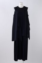 【エンフォルド/ENFOLD】のPEライトジョーゼット スクエアドレープ DRS/ドレス 人気、トレンドファッション・服の通販 founy(ファニー) ファッション Fashion レディースファッション Fashion for Women ワンピース Dresses フォーマル・パーティードレス・結婚式用ドレス Elegant & Casual Dresses チュニック Tunic Tops & Dresses アシンメトリー Asymmetrical Style ジョーゼット Georgette, Semi-Sheer Fabric ストレッチ Stretch, Stretchy Fabric スリーブ Sleeve, Long Sleeve / Short Sleeve チュニック Tunic, Long Top ドレス Dress, One-Piece ドレープ Drape, Draping Fabric パウダー Powder, Soft Tone プリーツ Pleats, Pleated ロング Long, Long-Length エレガント 上品 Elegant 夏 Summer 洗える Machine Washable thumbnail ダークネイビー|ID: prp329100004010185 ipo3291000000036671408