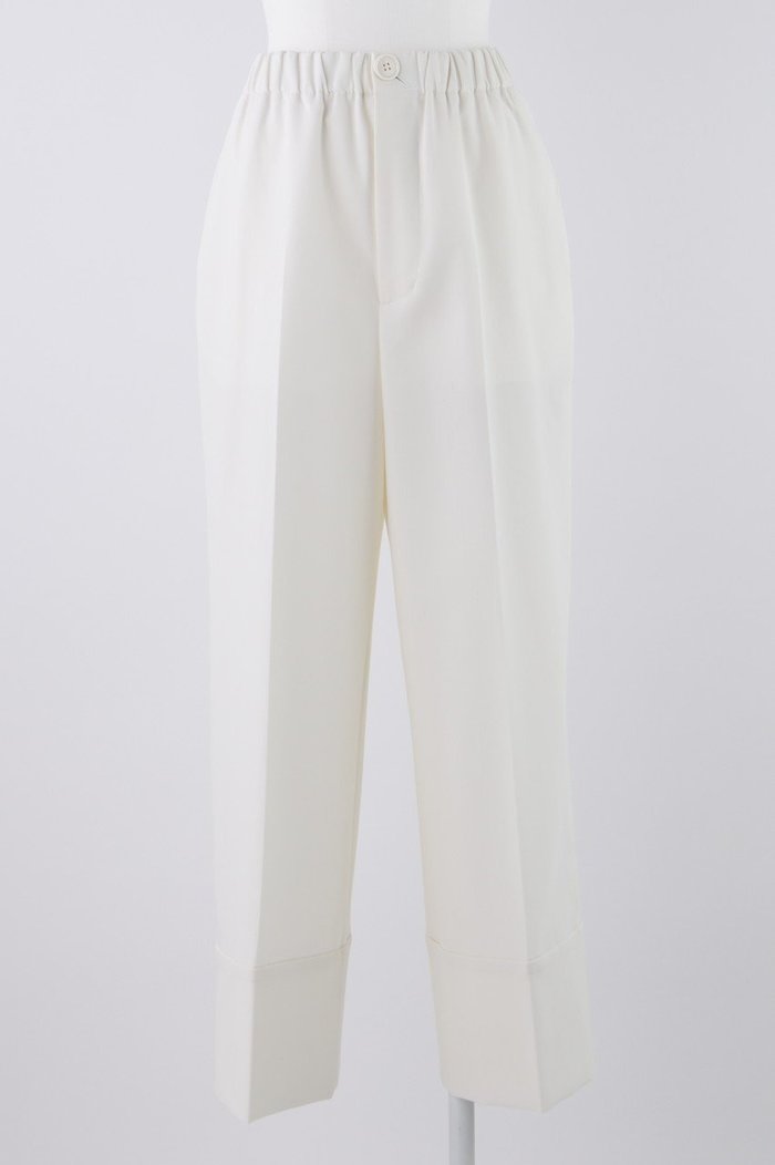 【エンフォルド/ENFOLD】のライトCOダブルクロス クロップドワイドTR/トラウザー・パンツ インテリア・キッズ・メンズ・レディースファッション・服の通販 founy(ファニー) https://founy.com/ ファッション Fashion レディースファッション Fashion for Women パンツ Pants & Trousers ダブル Double, Double-Breasted ワイド Wide, Wide Fit 夏 Summer |ID: prp329100004010188 ipo3291000000032819165