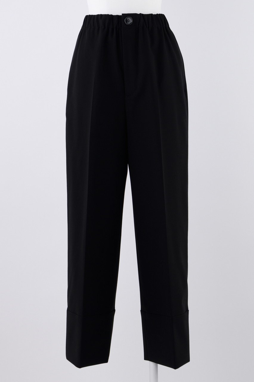 【エンフォルド/ENFOLD】のライトCOダブルクロス クロップドワイドTR/トラウザー・パンツ インテリア・キッズ・メンズ・レディースファッション・服の通販 founy(ファニー) ファッション Fashion レディースファッション Fashion for Women パンツ Pants & Trousers ダブル Double, Double-Breasted ワイド Wide, Wide Fit 夏 Summer ブラック|ID: prp329100004010188 ipo3291000000032819167