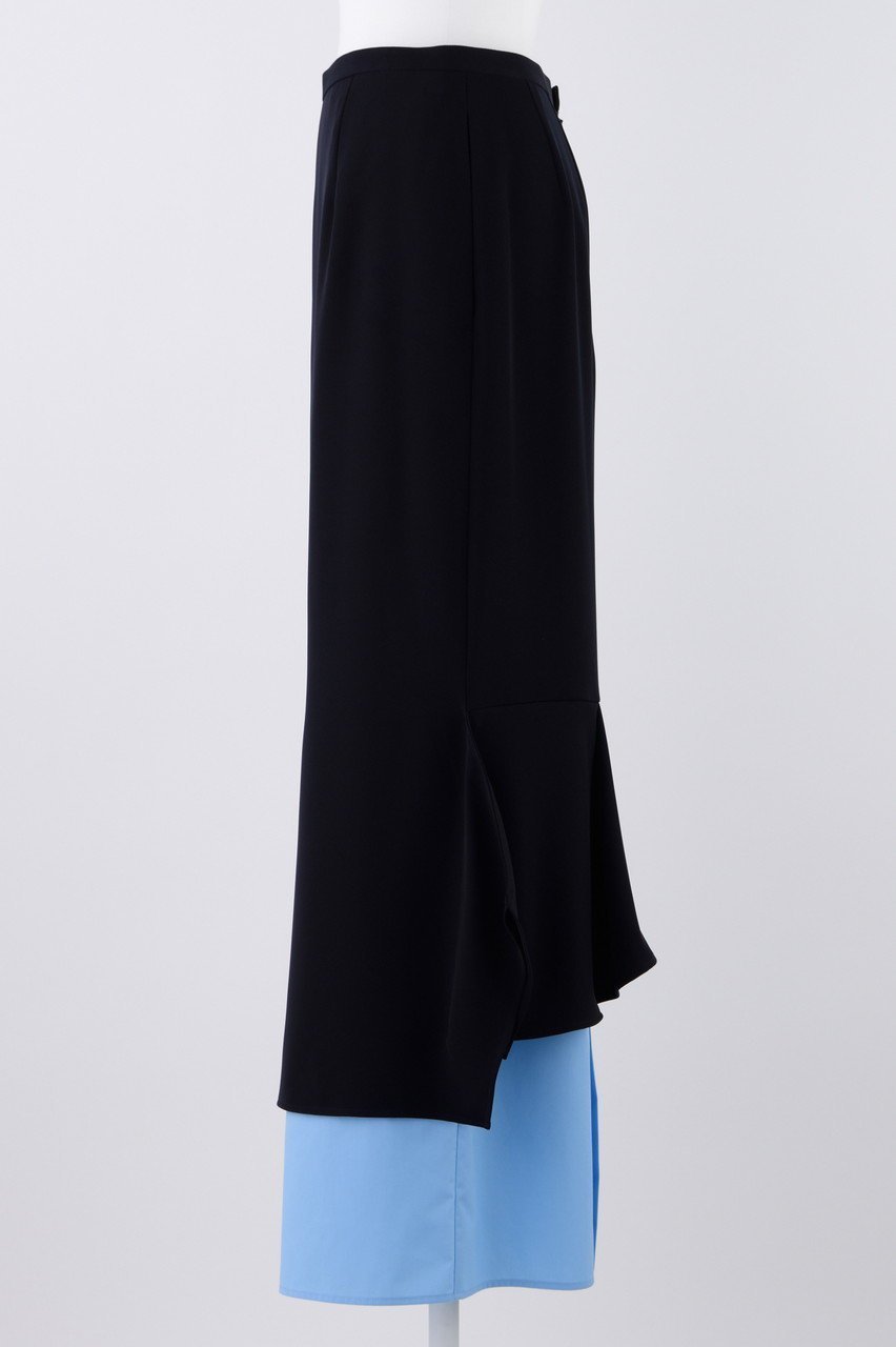 【エンフォルド/ENFOLD】のPEツイル ロケット SK/スカート 人気、トレンドファッション・服の通販 founy(ファニー) 　ファッション　Fashion　レディースファッション　Fashion for Women　スカート　Skirts　ロングスカート　Long Skirts / Maxi & Midi Skirts　おすすめ　Recommended / Our Picks　とろみ　Fluid, Flowy Fabric　ストレート　Straight, Straight Cut　スリット　Slit, Slit Detail　ツイル　Twist, Twisted Detail　ドレープ　Drape, Draping Fabric　バランス　Balance, Style Balance　ロング　Long, Long-Length　エレガント 上品　Elegant　人気　Popular, Best Seller　定番　Standard, Basic Item　other-2|ID: prp329100004010190 ipo3291000000035057431