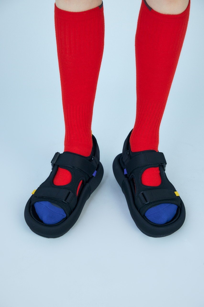 【ナゴンスタンス/nagonstans】のベルクロ Sandal/サンダル 人気、トレンドファッション・服の通販 founy(ファニー) 　ファッション　Fashion　レディースファッション　Fashion for Women　カッティング　Cutting Detail　サンダル　Sandals, Summer Shoes　シンプル　Simple, Minimal　フィット　Fit, Slim Fit　other-3|ID: prp329100004010197 ipo3291000000032885844