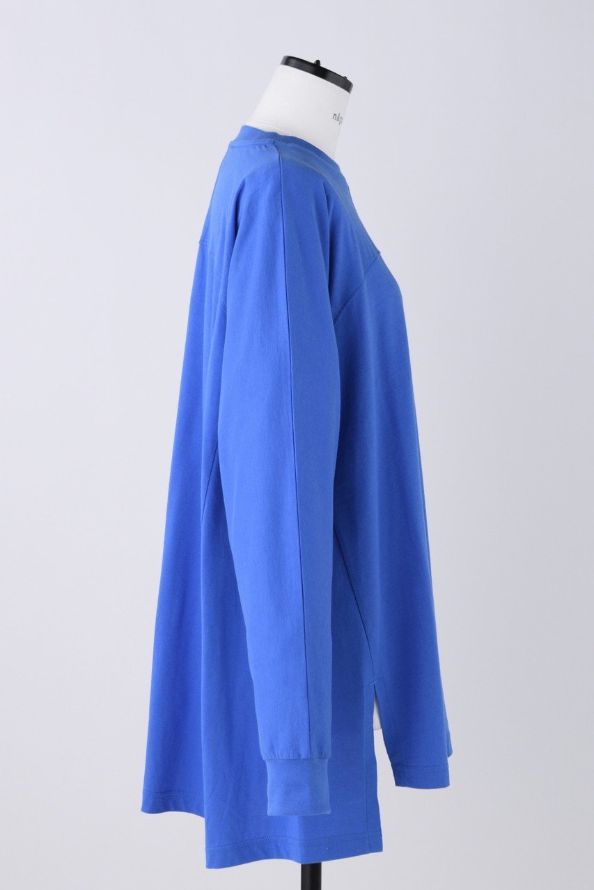 【ナゴンスタンス/nagonstans】のSingle Jersey アシンメトリーロングTシャツ 人気、トレンドファッション・服の通販 founy(ファニー) 　ファッション　Fashion　レディースファッション　Fashion for Women　トップス・カットソー　Cut & Sew Tops　シャツ・ブラウス・オフィスカジュアル　Elegant Blouses & Button-Ups　ロングTシャツ・Tシャツ　Longline T-Shirts & Tees　カットソー・ベーシックTシャツ　Cut-and-Sewn Tops / Stretch Tees & Basics　アシンメトリー　Asymmetrical Style　スリット　Slit, Slit Detail　スリーブ　Sleeve, Long Sleeve / Short Sleeve　ヘムライン　Hemline, Bottom Cut　ロング　Long, Long-Length　切替　Switching, Contrast Panel　半袖　Short Sleeve, Half Sleeve　other-4|ID: prp329100004010199 ipo3291000000035061661