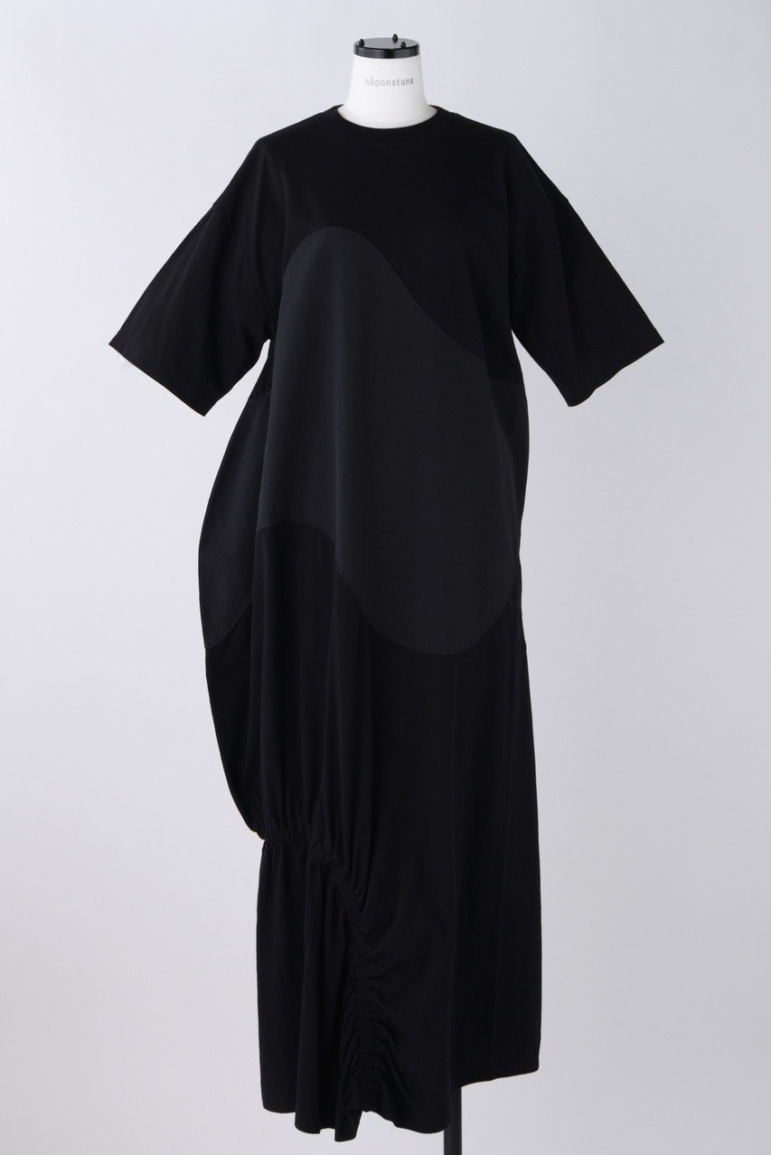 【ナゴンスタンス/nagonstans】のソフト天竺 2tone DRS/ドレス 人気、トレンドファッション・服の通販 founy(ファニー) 　ファッション　Fashion　レディースファッション　Fashion for Women　ワンピース　Dresses　フォーマル・パーティードレス・結婚式用ドレス　Elegant & Casual Dresses　チュニック　Tunic Tops & Dresses　カットソー　Cut and Sewn Top　チュニック　Tunic, Long Top　ドッキング　Docking, Mixed Material　ドレス　Dress, One-Piece　ロング　Long, Long-Length　エレガント 上品　Elegant　切替　Switching, Contrast Panel　 other-1|ID: prp329100004010200 ipo3291000000032899076