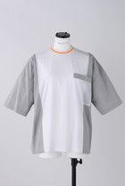 【ナゴンスタンス/nagonstans】のソフト天竺 PKT Tシャツ Salt|ID:prp329100004010201