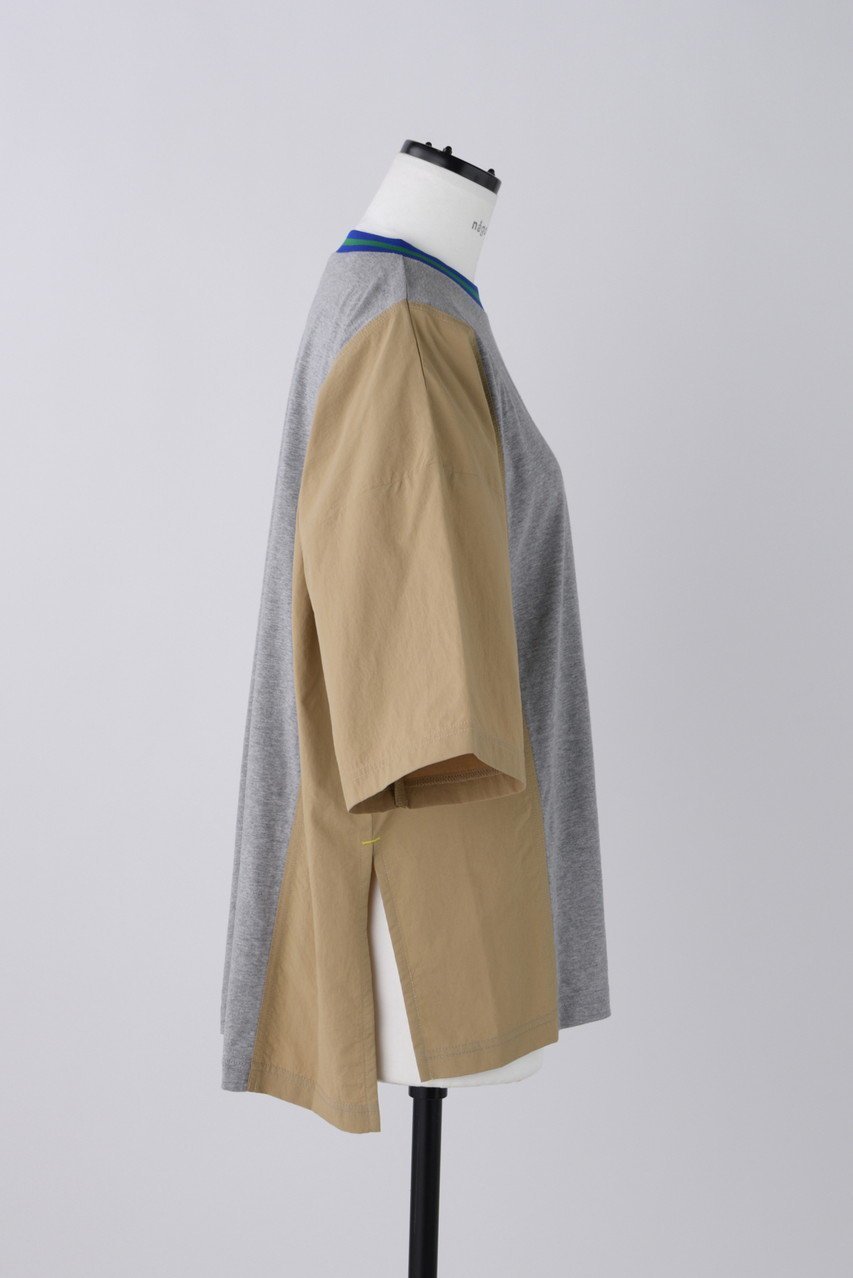 【ナゴンスタンス/nagonstans】のソフト天竺 PKT Tシャツ 人気、トレンドファッション・服の通販 founy(ファニー) ファッション Fashion レディースファッション Fashion for Women トップス・カットソー Cut & Sew Tops シャツ・ブラウス・オフィスカジュアル Elegant Blouses & Button-Ups ロングTシャツ・Tシャツ Longline T-Shirts & Tees カットソー・ベーシックTシャツ Cut-and-Sewn Tops / Stretch Tees & Basics カットソー Cut and Sewn Top ショート Short, Short Length シンプル Simple, Minimal スリーブ Sleeve, Long Sleeve / Short Sleeve ドッキング Docking, Mixed Material パターン Pattern, Design Print ポケット Pocket, Pocket Detail メッシュ Mesh, Net Fabric エレガント 上品 Elegant 夏 Summer other-4|ID: prp329100004010201 ipo3291000000032925836