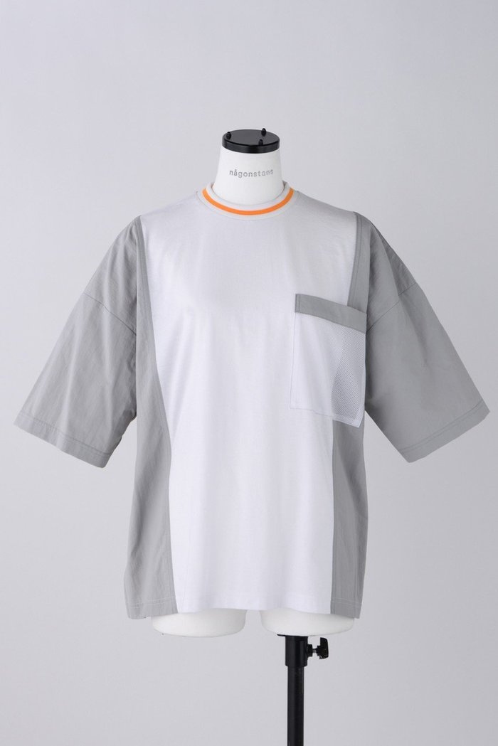【ナゴンスタンス/nagonstans】のソフト天竺 PKT Tシャツ インテリア・キッズ・メンズ・レディースファッション・服の通販 founy(ファウニー) https://founy.com/ ファッション Fashion レディースファッション Fashion for Women トップス・カットソー Cut & Sew Tops シャツ・ブラウス・オフィスカジュアル Elegant Blouses & Button-Ups ロングTシャツ・Tシャツ Longline T-Shirts & Tees カットソー・ベーシックTシャツ Cut-and-Sewn Tops / Stretch Tees & Basics カットソー Cut and Sewn Top ショート Short, Short Length シンプル Simple, Minimal スリーブ Sleeve, Long Sleeve / Short Sleeve ドッキング Docking, Mixed Material パターン Pattern, Design Print ポケット Pocket, Pocket Detail メッシュ Mesh, Net Fabric エレガント 上品 Elegant 夏 Summer |ID: prp329100004010201 ipo3291000000036984977