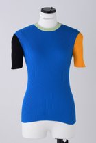 【ナゴンスタンス/nagonstans】のバイカラーKnit Tシャツ Pool|ID: prp329100004010202 ipo3291000000036896590