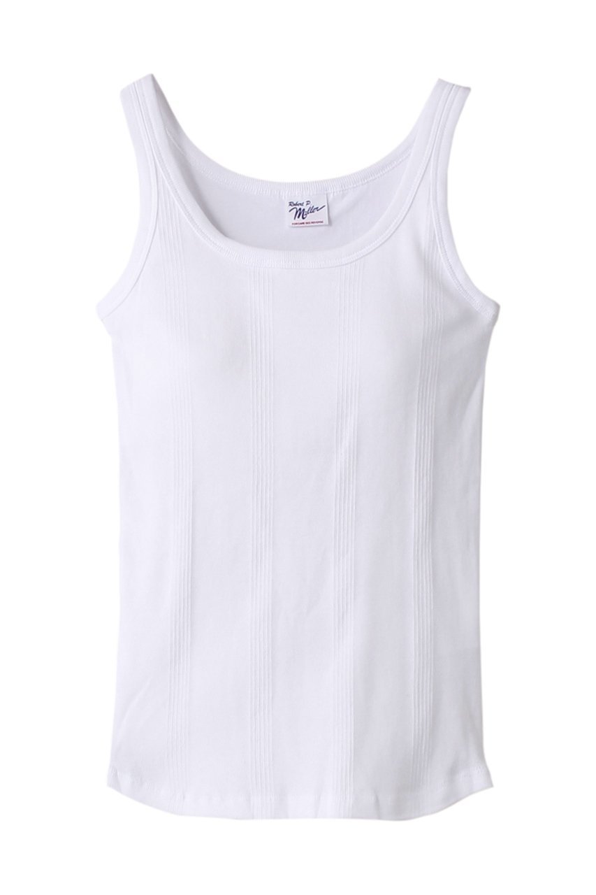 【サードマガジン/THIRD MAGAZINE】の【MELROSE×Pobert P.Miller】別注カップ付きタンクトップ インテリア・キッズ・メンズ・レディースファッション・服の通販 founy(ファニー) ファッション Fashion レディースファッション Fashion for Women トップス・カットソー Cut & Sew Tops キャミソール&ノースリーブ Camisoles & Sleeveless Tops シャツ・ブラウス・オフィスカジュアル Elegant Blouses & Button-Ups ロングTシャツ・Tシャツ Longline T-Shirts & Tees カットソー・ベーシックTシャツ Cut-and-Sewn Tops / Stretch Tees & Basics キャミソール Camisole, Spaghetti Strap Top シンプル Simple, Minimal タンク Tank Top, Sleeveless Top バランス Balance, Style Balance フィット Fit, Slim Fit フォルム Silhouette, Form ベーシック Basic, Essential 別注 Limited Edition, Custom Order 定番 Standard, Basic Item ホワイト|ID: prp329100004010209 ipo3291000000032861476