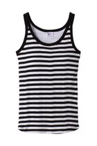 【サードマガジン/THIRD MAGAZINE】の【MELROSE×Pobert P.Miller】別注カップ付きタンクトップ 人気、トレンドファッション・服の通販 founy(ファニー) ファッション Fashion レディースファッション Fashion for Women トップス・カットソー Cut & Sew Tops キャミソール&ノースリーブ Camisoles & Sleeveless Tops シャツ・ブラウス・オフィスカジュアル Elegant Blouses & Button-Ups ロングTシャツ・Tシャツ Longline T-Shirts & Tees カットソー・ベーシックTシャツ Cut-and-Sewn Tops / Stretch Tees & Basics キャミソール Camisole, Spaghetti Strap Top シンプル Simple, Minimal タンク Tank Top, Sleeveless Top バランス Balance, Style Balance フィット Fit, Slim Fit フォルム Silhouette, Form ベーシック Basic, Essential 別注 Limited Edition, Custom Order 定番 Standard, Basic Item thumbnail ボーダーA|ID: prp329100004010209 ipo3291000000032861478