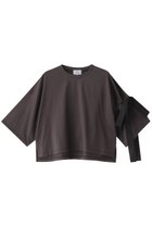 【ランバン オン ブルー/LANVIN en Bleu】のリボンTシャツ ブラウン|ID: prp329100004010218 ipo3291000000032929042