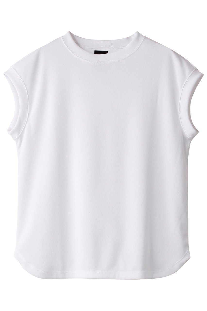 【レリル/lelill】のハイテクリブフレンチT 人気、トレンドファッション・服の通販 founy(ファニー) 　ファッション　Fashion　レディースファッション　Fashion for Women　トップス・カットソー　Cut & Sew Tops　シャツ・ブラウス・オフィスカジュアル　Elegant Blouses & Button-Ups　ロングTシャツ・Tシャツ　Longline T-Shirts & Tees　カットソー・ベーシックTシャツ　Cut-and-Sewn Tops / Stretch Tees & Basics　おすすめ　Recommended / Our Picks　ショート　Short, Short Length　シンプル　Simple, Minimal　スリーブ　Sleeve, Long Sleeve / Short Sleeve　ラウンド　Round, Round Neck　 other-1|ID: prp329100004010898 ipo3291000000035451223