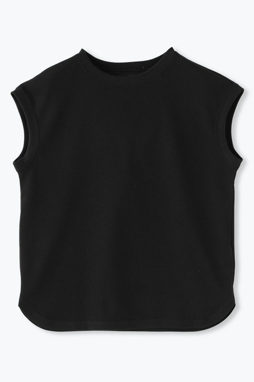 【レリル/lelill】のハイテクリブフレンチT インテリア・キッズ・メンズ・レディースファッション・服の通販 founy(ファニー) 　ファッション　Fashion　レディースファッション　Fashion for Women　トップス・カットソー　Cut & Sew Tops　シャツ・ブラウス・オフィスカジュアル　Elegant Blouses & Button-Ups　ロングTシャツ・Tシャツ　Longline T-Shirts & Tees　カットソー・ベーシックTシャツ　Cut-and-Sewn Tops / Stretch Tees & Basics　おすすめ　Recommended / Our Picks　ショート　Short, Short Length　シンプル　Simple, Minimal　スリーブ　Sleeve, Long Sleeve / Short Sleeve　ラウンド　Round, Round Neck　ブラック|ID: prp329100004010898 ipo3291000000035764811