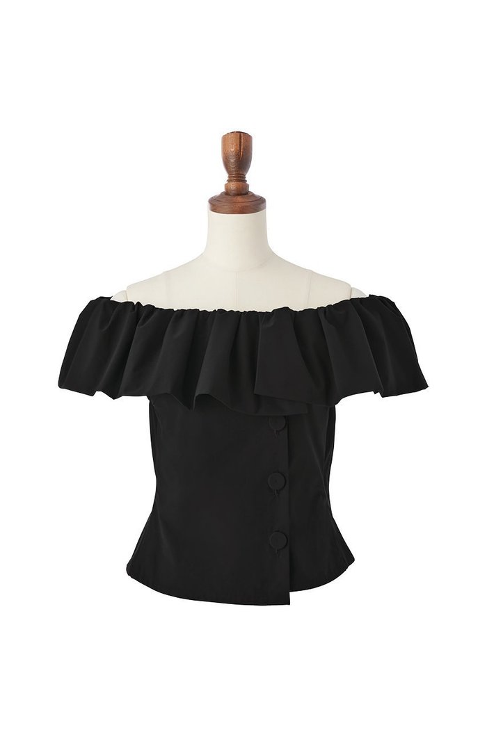 【デイジーリン/DAISY LIN】のBlouse “Summer Lady” インテリア・キッズ・メンズ・レディースファッション・服の通販 founy(ファニー) https://founy.com/ ファッション Fashion レディースファッション Fashion for Women トップス・カットソー Cut & Sew Tops シャツ・ブラウス・オフィスカジュアル Elegant Blouses & Button-Ups おすすめ Recommended / Our Picks ギャザー Gathered, Ruffled ショート Short, Short Length スリーブ Sleeve, Long Sleeve / Short Sleeve デコルテ Décolleté, Neckline フリル Frill, Ruffle ワイド Wide, Wide Fit エレガント 上品 Elegant 夏 Summer |ID: prp329100004010902 ipo3291000000032908557