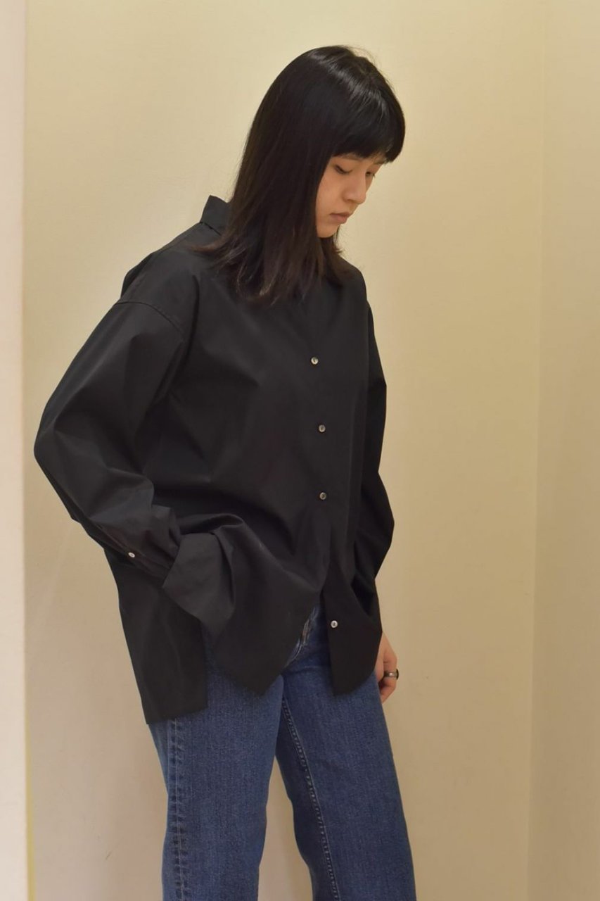 【レリル/lelill】のピマソロ バックオープンシャツ 人気、トレンドファッション・服の通販 founy(ファニー) 　ファッション　Fashion　レディースファッション　Fashion for Women　トップス・カットソー　Cut & Sew Tops　シャツ・ブラウス・オフィスカジュアル　Elegant Blouses & Button-Ups　バッグ　Bags　おすすめ　Recommended / Our Picks　ストレッチ　Stretch, Stretchy Fabric　スリーブ　Sleeve, Long Sleeve / Short Sleeve　スーピマ　Supima, Premium Cotton　ロング　Long, Long-Length　other-2|ID: prp329100004010904 ipo3291000000032791689