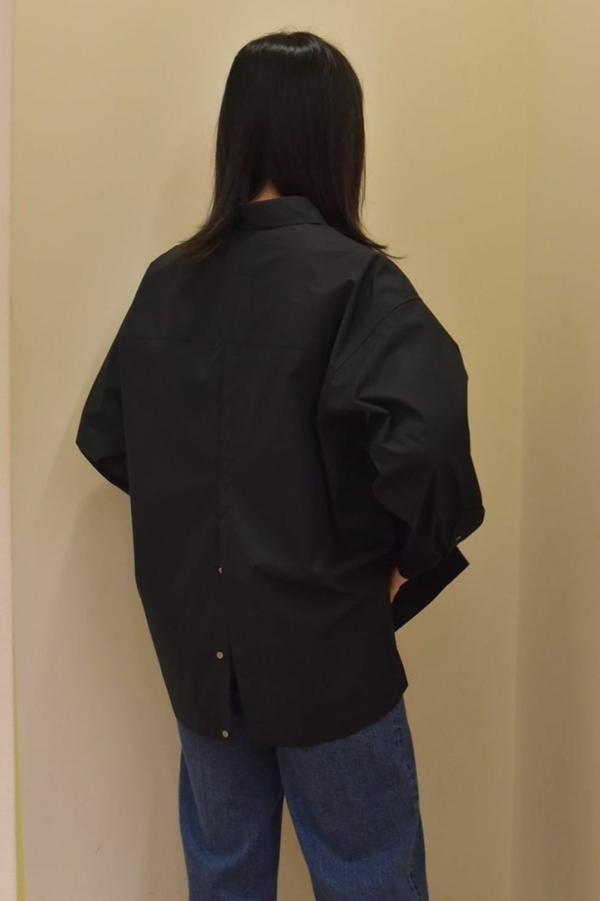【レリル/lelill】のピマソロ バックオープンシャツ 人気、トレンドファッション・服の通販 founy(ファニー) 　ファッション　Fashion　レディースファッション　Fashion for Women　トップス・カットソー　Cut & Sew Tops　シャツ・ブラウス・オフィスカジュアル　Elegant Blouses & Button-Ups　バッグ　Bags　おすすめ　Recommended / Our Picks　ストレッチ　Stretch, Stretchy Fabric　スリーブ　Sleeve, Long Sleeve / Short Sleeve　スーピマ　Supima, Premium Cotton　ロング　Long, Long-Length　other-3|ID: prp329100004010904 ipo3291000000032791691