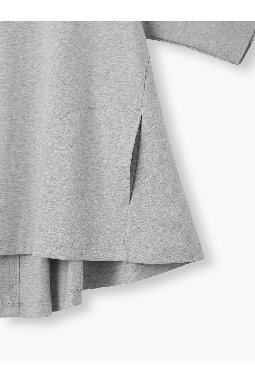 【レリル/lelill】のタックフレアーTシャツ 人気、トレンドファッション・服の通販 founy(ファニー) 　ファッション　Fashion　レディースファッション　WOMEN　トップス・カットソー　Tops/Tshirt　シャツ/ブラウス　Shirts/Blouses　ロング / Tシャツ　T-Shirts　カットソー　Cut and Sewn　なめらか　Smooth　ショート　Short　スリーブ　Sleeve　ポケット　Pocket　人気　Popularity　夏　Summer　other-4|ID: prp329100004010905 ipo3291000000031450775