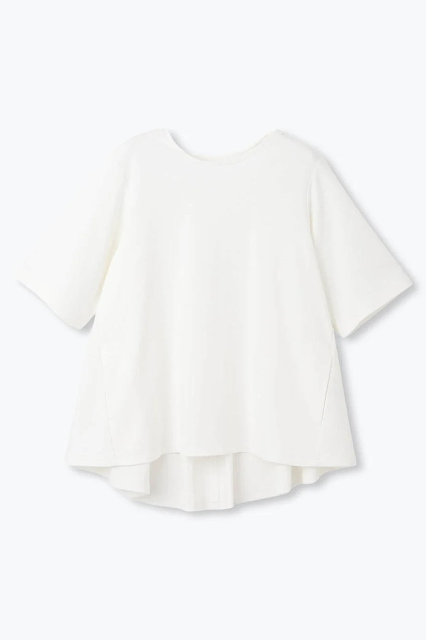 【レリル/lelill】のタックフレアーTシャツ 人気、トレンドファッション・服の通販 founy(ファニー) 　ファッション　Fashion　レディースファッション　Fashion for Women　トップス・カットソー　Cut & Sew Tops　シャツ・ブラウス・オフィスカジュアル　Elegant Blouses & Button-Ups　ロングTシャツ・Tシャツ　Longline T-Shirts & Tees　カットソー・ベーシックTシャツ　Cut-and-Sewn Tops / Stretch Tees & Basics　なめらか　Smooth, Silky Texture　ショート　Short, Short Length　スリーブ　Sleeve, Long Sleeve / Short Sleeve　ポケット　Pocket, Pocket Detail　人気　Popular, Best Seller　夏　Summer　 other-1|ID: prp329100004010905 ipo3291000000032842848