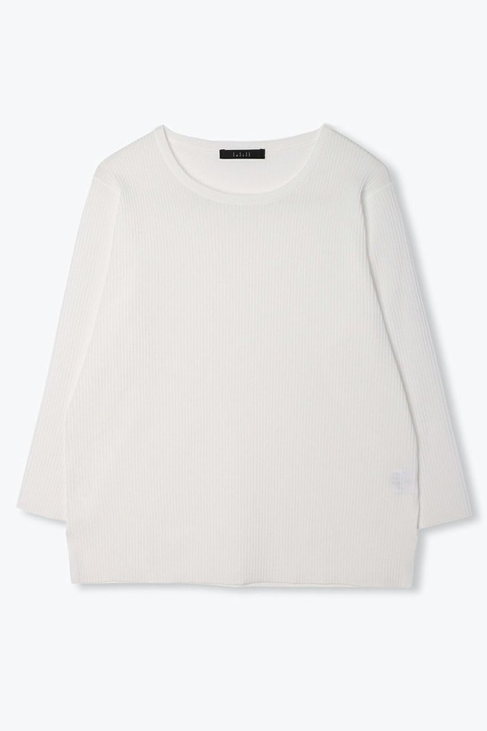 【レリル/lelill】のハイテクリブニット3/4 インテリア・キッズ・メンズ・レディースファッション・服の通販 founy(ファニー) https://founy.com/ ファッション Fashion レディースファッション Fashion for Women トップス・カットソー Cut & Sew Tops ニット Knit Tops & Sweaters カジュアルプルオーバー・ニットトップス Pullovers & Knit Tops / Casual Pullovers リブニット Rib Knit, Ribbed Knit 夏 Summer 春 Spring S/S・春夏 SS, Spring/Summer, Warm Season 洗える Machine Washable |ID: prp329100004010907 ipo3291000000032935091