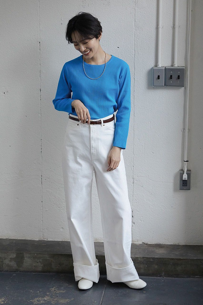 【レリル/lelill】のハイテクリブニット3/4 人気、トレンドファッション・服の通販 founy(ファニー) ファッション Fashion レディースファッション Fashion for Women トップス・カットソー Cut & Sew Tops ニット Knit Tops & Sweaters カジュアルプルオーバー・ニットトップス Pullovers & Knit Tops / Casual Pullovers リブニット Rib Knit, Ribbed Knit 夏 Summer 春 Spring S/S・春夏 SS, Spring/Summer, Warm Season 洗える Machine Washable other-7|ID: prp329100004010907 ipo3291000000033745205