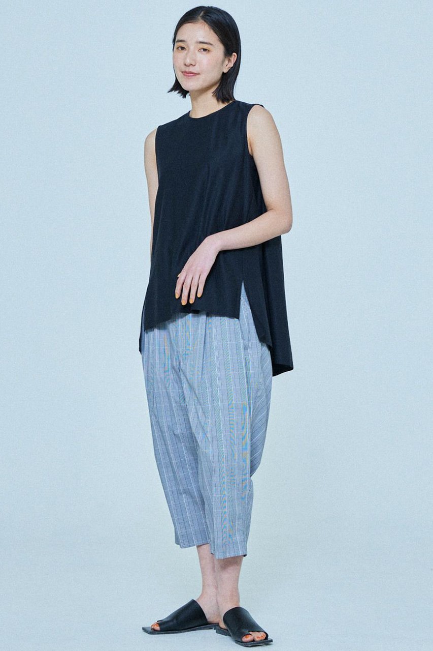 【レリル/lelill】のバックギャザーチュニック 人気、トレンドファッション・服の通販 founy(ファニー) 　ファッション　Fashion　レディースファッション　Fashion for Women　ワンピース　Dresses　チュニック　Tunic Tops & Dresses　ギャザー　Gathered, Ruffled　チュニック　Tunic, Long Top　ノースリーブ　Sleeveless, No-Sleeve　ワイド　Wide, Wide Fit　夏　Summer　other-7|ID: prp329100004010908 ipo3291000000032867315