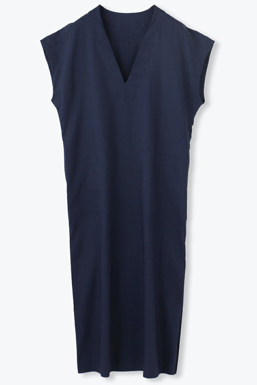【レリル/lelill】のリネンソロサックOP インテリア・キッズ・メンズ・レディースファッション・服の通販 founy(ファニー) 　ファッション　Fashion　レディースファッション　Fashion for Women　ワンピース　Dresses　チュニック　Tunic Tops & Dresses　ストレッチ　Stretch, Stretchy Fabric　チュニック　Tunic, Long Top　リネン　Linen, Linen Fabric　リラックス　Relax, Relaxed Fit　夏　Summer　春　Spring　ネイビー|ID: prp329100004010910 ipo3291000000032861935