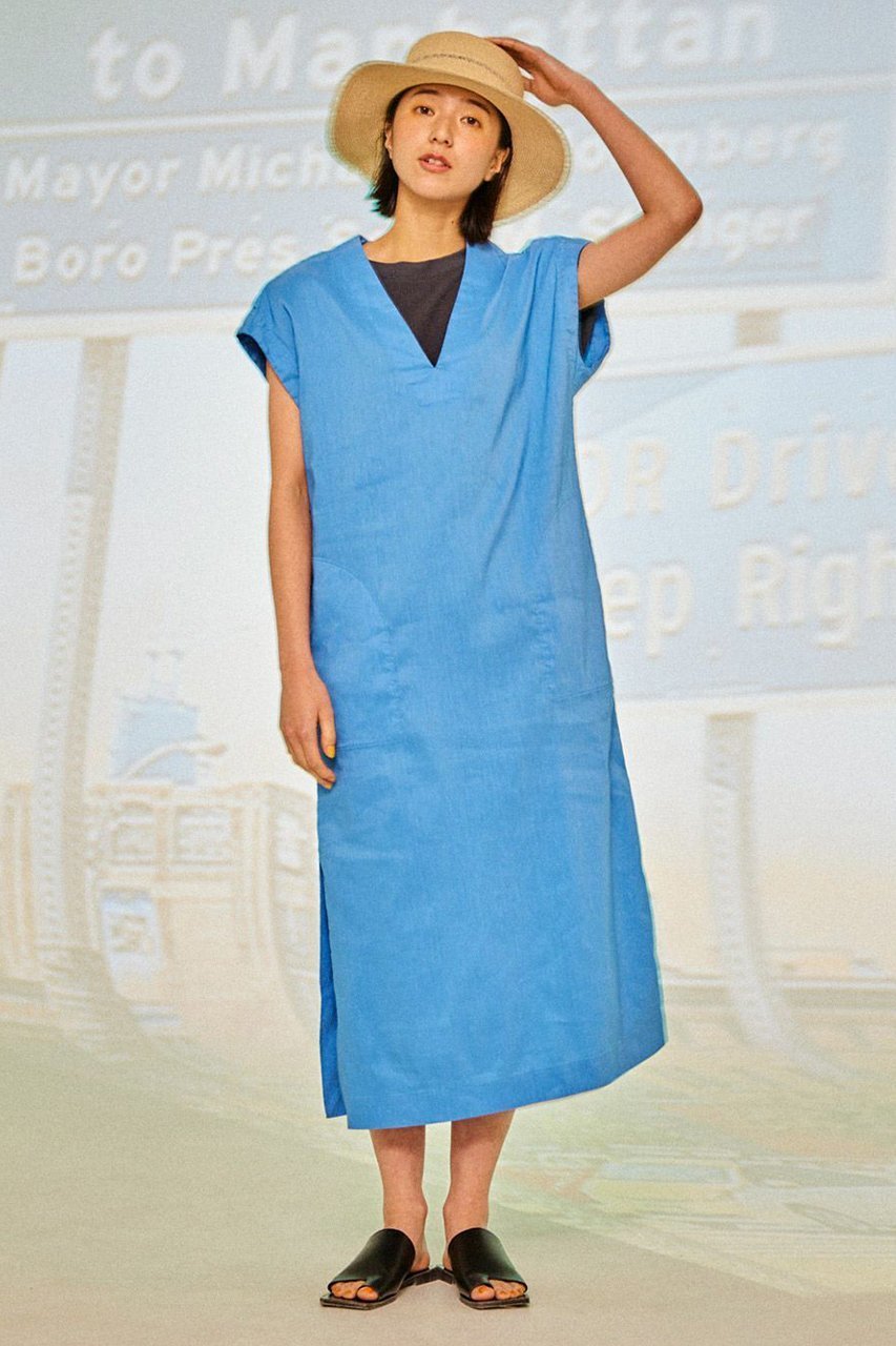 【レリル/lelill】のリネンソロサックOP 人気、トレンドファッション・服の通販 founy(ファニー) 　ファッション　Fashion　レディースファッション　Fashion for Women　ワンピース　Dresses　チュニック　Tunic Tops & Dresses　ストレッチ　Stretch, Stretchy Fabric　チュニック　Tunic, Long Top　リネン　Linen, Linen Fabric　リラックス　Relax, Relaxed Fit　夏　Summer　春　Spring　other-6|ID: prp329100004010910 ipo3291000000036669428