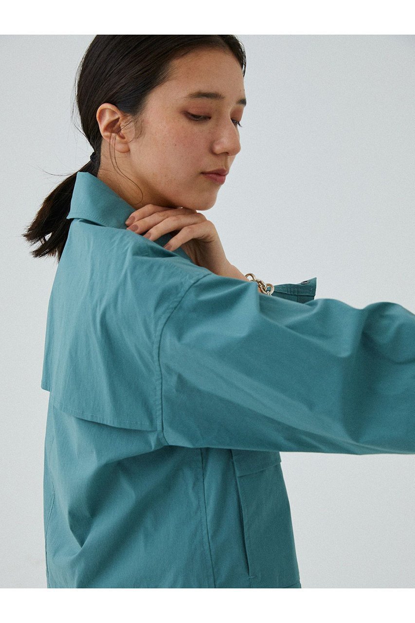 【レリル/lelill】のスペンサーシャツ 人気、トレンドファッション・服の通販 founy(ファニー) 　ファッション　Fashion　レディースファッション　WOMEN　トップス・カットソー　Tops/Tshirt　シャツ/ブラウス　Shirts/Blouses　ショート　Short　ジャケット　Jacket　ストレッチ　Stretch　スリーブ　Sleeve　ビッグ　Big　フロント　Front　ポケット　Pocket　ミックス　Mix　ロング　Long　other-7|ID: prp329100004010911 ipo3291000000031450809