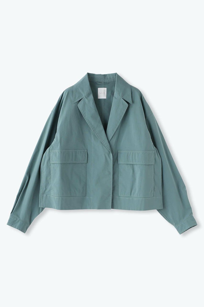【レリル/lelill】のスペンサーシャツ 人気、トレンドファッション・服の通販 founy(ファニー) 　ファッション　Fashion　レディースファッション　Fashion for Women　トップス・カットソー　Cut & Sew Tops　シャツ・ブラウス・オフィスカジュアル　Elegant Blouses & Button-Ups　ショート　Short, Short Length　ジャケット　Jacket, Outerwear　ストレッチ　Stretch, Stretchy Fabric　スリーブ　Sleeve, Long Sleeve / Short Sleeve　ビッグ　Big, Oversized　フロント　Front, Front Design　ポケット　Pocket, Pocket Detail　ミックス　Mix, Mixed Style　ロング　Long, Long-Length　 other-1|ID: prp329100004010911 ipo3291000000032844058